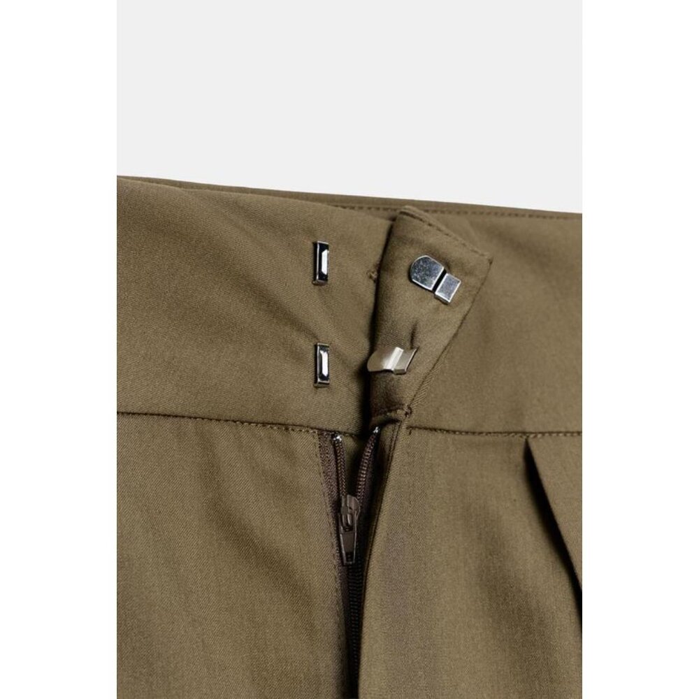 ZARA BALLOON TROUSERS WITH PLEATS - Picture 7 of 7